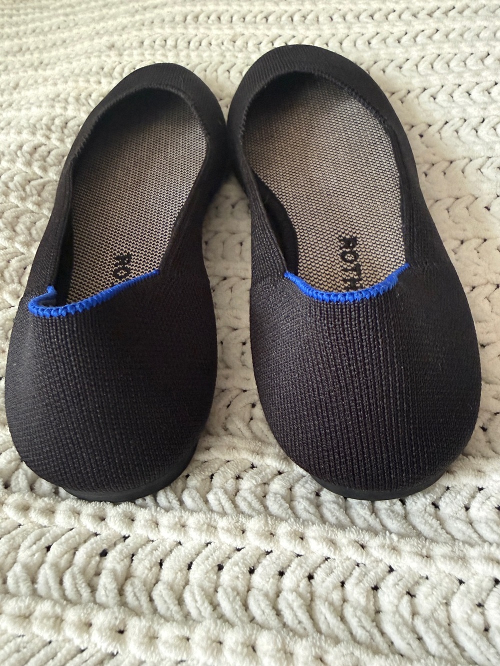 Rothy’s The Square Flat in Black - Picture 8 of 9